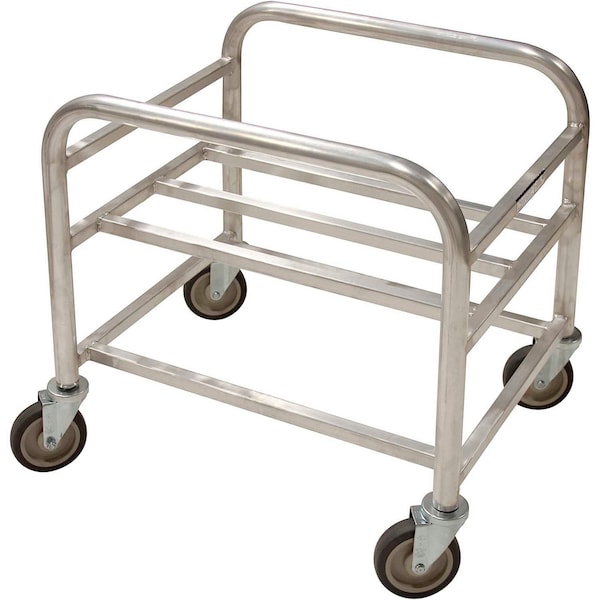 Cart, 30-1/4 in Overall L, 30-1/2 in Overall H, 20-1/2 in Overall W, Aluminum